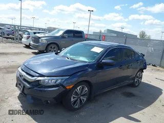 2017 Honda Civic Sedan EX-L with VIN 2HGFC1F77HH642462, listed as a IAAI auction lot 41962942 with 93,277 mi miles. Bid and sale history available at carsss.com. Image 2.