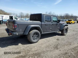 2022 Jeep Gladiator Mojave with VIN 1C6JJTEG4NL163076, listed as a Copart auction lot 53728895 with 60,192 mi miles and Salvage title. Bid and sale history available at DreamBid. Image 3.