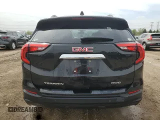 2020 GMC Terrain SLE with VIN 3GKALTEV9LL339448, listed as a Copart auction lot 55517915 with 33,250 mi miles and Salvage title. Bid and sale history available at DreamBid. Image 6.