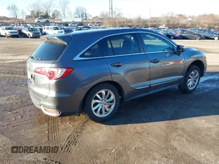 2018 Acura RDX w/Technology Pkg with VIN 5J8TB4H51JL025425, listed as a IAAI auction lot 41587350 with 114,212 mi miles. Bid and sale history available at carsss.com. Image 4.
