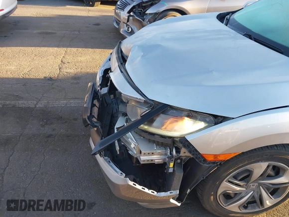 2019 Honda Civic Sedan LX with VIN 2HGFC2F66KH550182, listed as a IAAI auction lot 41861965 with 160,344 mi miles. Bid and sale history available at carsss.com. Image 17.