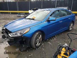 2019 Hyundai Sonata SEL with VIN 5NPE34AF3KH748254, listed as a Copart auction lot 85461844 with 68,930 mi miles and Salvage Title. Bid and sale history available at DreamBid. Image 1.
