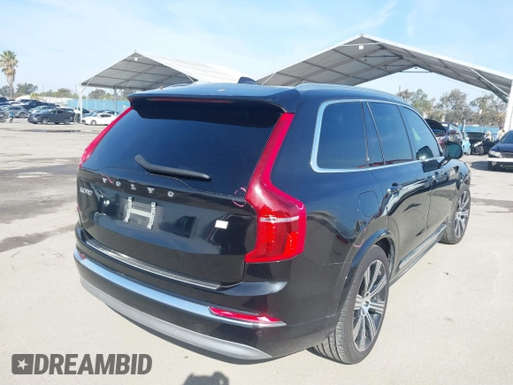 2022 Volvo XC90 Inscription with VIN YV4BR0CLXN1792757, listed as a IAAI auction lot 41598032 with 38,541 mi miles and . Bid and sale history available at DreamBid. Image 4.