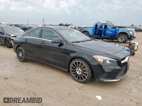 2019 Mercedes-Benz CLA 250 with VIN WDDSJ4GB6KN762832, listed as a Copart auction lot 58600715 with 52,375 mi miles and Salvage title. Bid and sale history available at DreamBid. Image 4.