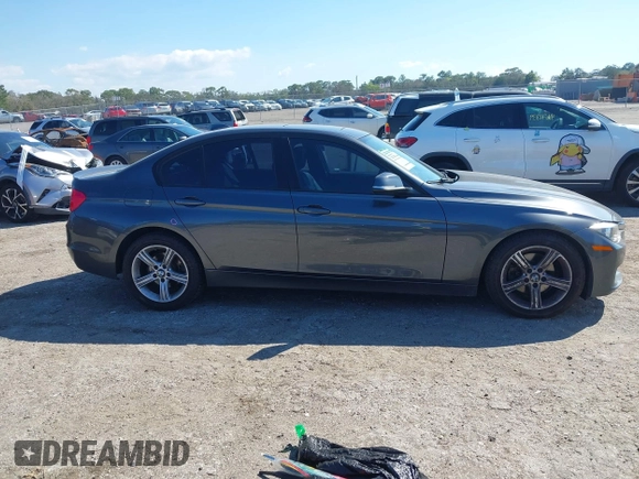 2013 BMW 3 Series 328i with VIN WBA3A5C50DF355734, listed as a IAAI auction lot 41629338 with 120,932 mi miles. Bid and sale history available at carsss.com. Image 14.