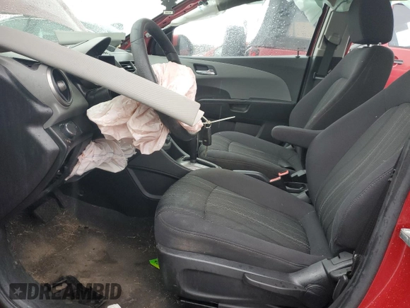 2014 Chevrolet Sonic LT with VIN 1G1JC5SH1E4150509, listed as a Copart auction lot 42500504 with 125,848 mi miles and Salvage Title. Bid and sale history available at DreamBid. Image 7.