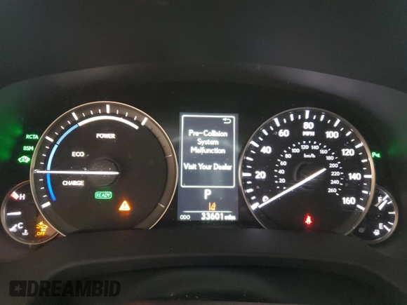 2017 Lexus RX 450h with VIN 2T2BGMCA2HC012194, listed as a Copart auction lot 63119545 with 33,601 mi miles and Salvage title. Bid and sale history available at DreamBid. Image 9.