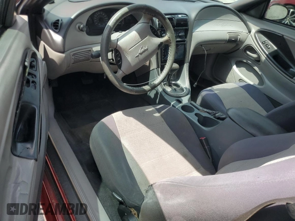 2003 Ford Mustang Standard with VIN 1FAFP40403F418081, listed as a Copart auction lot 49983165 with 232,853 mi miles and Salvage Title. Bid and sale history available at carsss.com. Image 8.