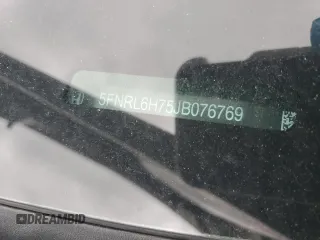 2018 Honda Odyssey EX-L z VIN 5FNRL6H75JB076769, wystawiony jako Copart lot #56845755 z przebiegiem 92 552 mil mil oraz Szkoda całkowita • Salvage title. Historia ofert i sprzedaży dostępna na DreamBid. Obrazek 13.
