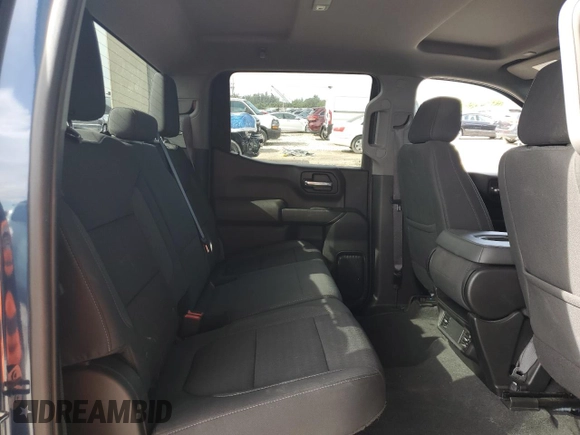 2022 Chevrolet Silverado 1500 Custom with VIN 1GCPWBEK0NZ234645, listed as a Copart auction lot 87376734 with 44,332 mi miles and Non Repairable. Bid and sale history available at DreamBid. Image 10.