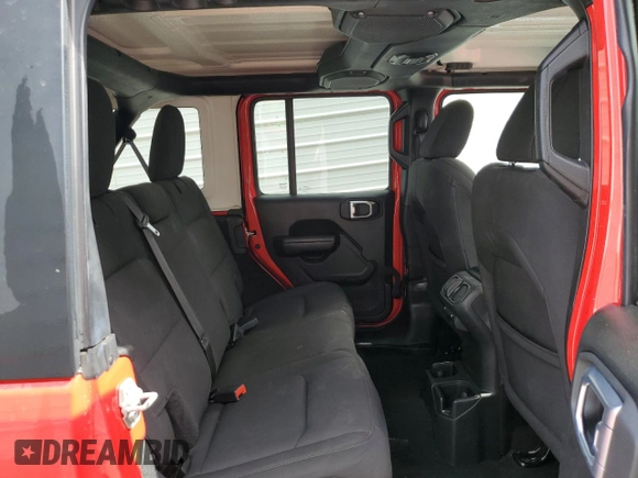 2023 Jeep Wrangler Sport S with VIN 1C4HJXDN5PW687059, listed as a Copart auction lot 56291725 with 23,611 mi miles and Non repairable. Bid and sale history available at DreamBid. Image 11.