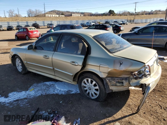 2003 Hyundai Sonata GLS with VIN KMHWF35H33A874765, listed as a Copart auction lot 43804495 with 168,242 mi miles and Salvage Title. Bid and sale history available at carsss.com. Image 2.