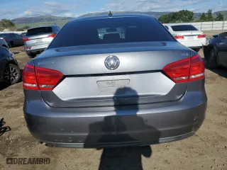 2014 Volkswagen Passat S with VIN 1VWAT7A38EC036342, listed as a Copart auction lot 49722115 with 116,783 mi miles and Salvage Title. Bid and sale history available at carsss.com. Image 6.
