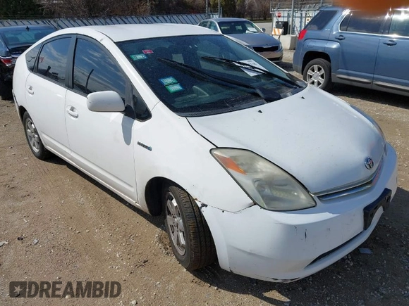 2008 Toyota Prius with VIN JTDKB20U883381589, listed as a IAAI auction lot 41914338 with 239,698 mi miles. Bid and sale history available at carsss.com. Image 1.