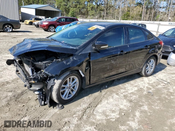 2015 Ford Focus SE with VIN 1FADP3F26FL228606, listed as a Copart auction lot 52525445 with 37,477 mi miles and Salvage Title. Bid and sale history available at DreamBid. Image 1.