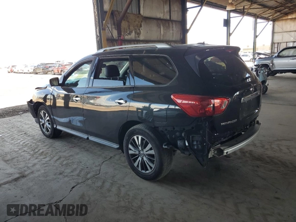 2018 Nissan Pathfinder SL with VIN 5N1DR2MN2JC634429, listed as a Copart auction lot 54954985 with 125,193 mi miles and Salvage title. Bid and sale history available at DreamBid. Image 2.