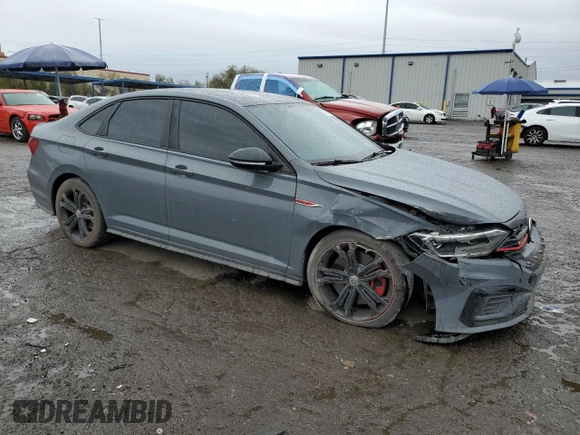 2019 Volkswagen Jetta GLI S z VIN 3VW6T7BU4KM180915, wystawiony jako Copart lot #45407035 z przebiegiem 75 820 mil mil oraz Szkoda całkowita • Salvage title. Historia ofert i sprzedaży dostępna na DreamBid. Obrazek 4.