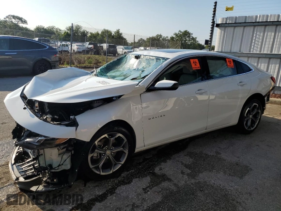 2024 Chevrolet Malibu LT with VIN 1G1ZD5STXRF130788, listed as a Copart auction lot 56486895 with Not Provided miles and Non Repairable. Bid and sale history available at DreamBid. Image 1.