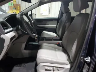2023 Honda Odyssey EX-L with VIN 5FNRL6H68PB076152, listed as a Copart auction lot 47424605 with 14,742 mi miles and Salvage Title. Bid and sale history available at carsss.com. Image 7.
