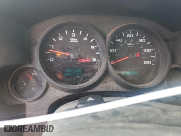 2011 Chevrolet Silverado 1500 Work Truck with VIN 1GCRCPEA3BZ306469, listed as a Copart auction lot 43192975 with 262,687 mi miles and Salvage Title. Bid and sale history available at DreamBid. Image 9.
