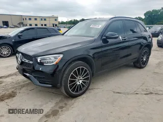2021 Mercedes-Benz GLC 300 with VIN W1N0G8DB8MV270102, listed as a Copart auction lot 58388435 with Not provided miles and Salvage title. Bid and sale history available at DreamBid. Image 1.