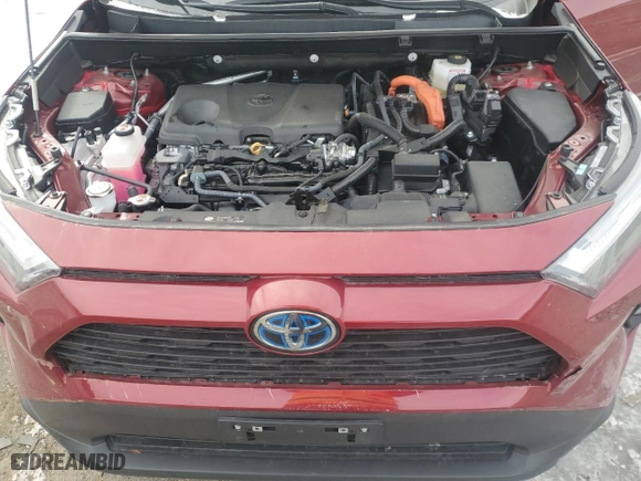 2024 Toyota RAV4 Hybrid XLE Premium with VIN 2T3B6RFV1RW054110, listed as a Copart auction lot 88929725 with 18,460 mi miles and Salvage Title. Bid and sale history available at carsss.com. Image 12.