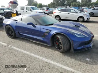 2017 Chevrolet Corvette Grand Sport 1LT with VIN 1G1YW2D74H5116961, listed as a Copart auction lot 52351333 with 0 mi miles. Bid and sale history available at carsss.com. Image 4.