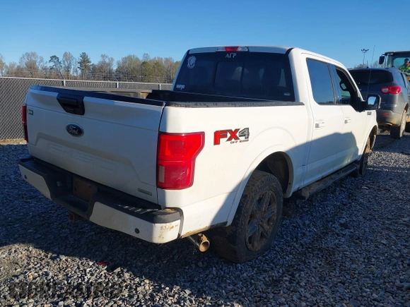 2020 Ford F-150 XL with VIN 1FTEW1E44LFB32668, listed as a IAAI auction lot 41807478 with 81,772 mi miles and . Bid and sale history available at carsss.com. Image 4.