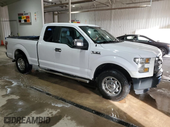 2015 Ford F-150 XLT with VIN 1FTFX1EF8FKD91680, listed as a Copart auction lot 53974485 with 212,380 mi miles and Salvage Title. Bid and sale history available at carsss.com. Image 4.