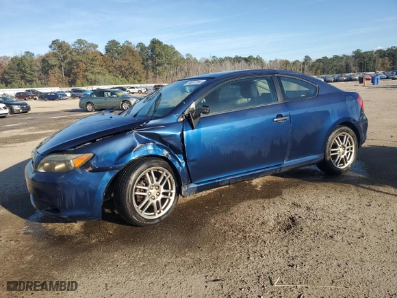 2005 Scion tC with VIN JTKDE177850026373, listed as a Copart auction lot 84937354 with 244,300 mi miles and Salvage Title. Bid and sale history available at carsss.com. Image 1.
