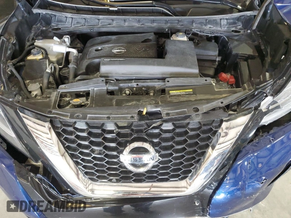 2022 Nissan Murano SL with VIN 5N1AZ2CJ1NC113032, listed as a Copart auction lot 55800465 with 36,868 mi miles and Non Repairable. Bid and sale history available at carsss.com. Image 12.