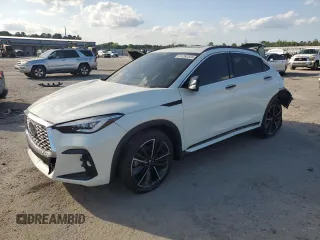 2022 Infiniti QX55 Sensory with VIN 3PCAJ5L3XNF104167, listed as a Copart auction lot 54760535 with Not provided miles and Salvage title. Bid and sale history available at DreamBid. Image 1.