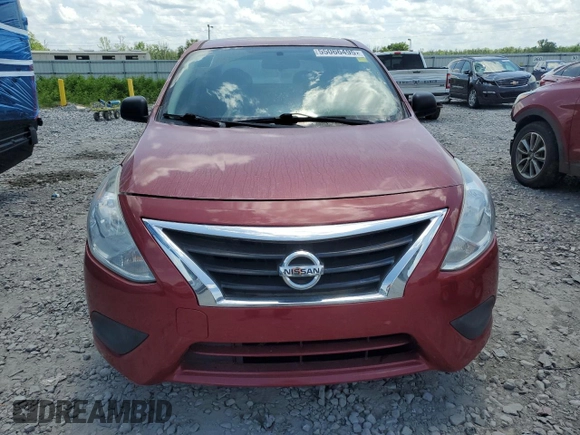2015 Nissan Versa SV with VIN 3N1CN7AP6FL912598, listed as a Copart auction lot 55066495 with 185,937 mi miles and Clean Title. Bid and sale history available at carsss.com. Image 5.
