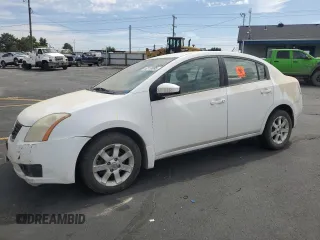 2007 Nissan Sentra S with VIN 3N1AB61E27L620022, listed as a Copart auction lot 62133085 with 204,460 mi miles and Salvage title. Bid and sale history available at DreamBid. Image 1.