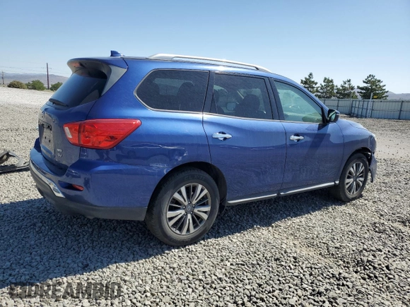 2019 Nissan Pathfinder S with VIN 5N1DR2MM6KC592579, listed as a Copart auction lot 63622475 with 150,248 mi miles and Salvage title. Bid and sale history available at DreamBid. Image 3.