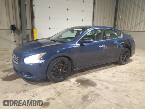 2014 Nissan Maxima S z VIN 1N4AA5AP1EC433753, wystawiony jako Copart lot #60191935 z przebiegiem 131 935 mil mil oraz Szkoda całkowita • Salvage title. Historia ofert i sprzedaży dostępna na DreamBid. Obrazek 1.