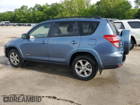 2010 Toyota RAV4 Limited with VIN JTMDK4DV9AD012179, listed as a Copart auction lot 58740365 with 206,778 mi miles and Salvage title. Bid and sale history available at DreamBid. Image 2.