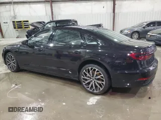 2024 Audi A8 z VIN WAULDAF88RN011314, wystawiony jako Copart lot #44944685 z przebiegiem 5 063 mil mil oraz Szkoda całkowita • Salvage title. Historia ofert i sprzedaży dostępna na DreamBid. Obrazek 2.