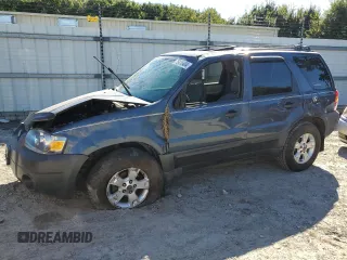 2006 Ford Escape XLT with VIN 1FMYU03106KA03632, listed as a Copart auction lot 75416404 with 151,559 mi miles and Salvage Title. Bid and sale history available at carsss.com. Image 1.