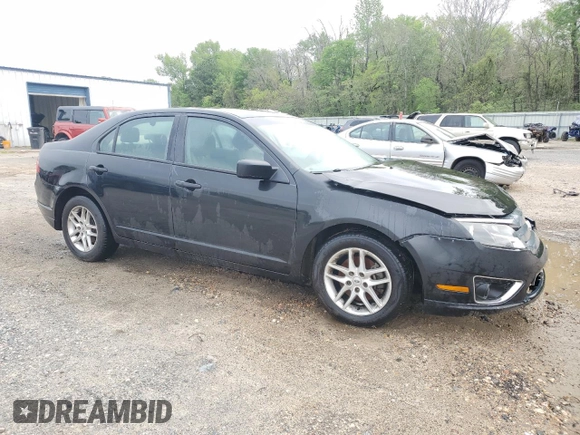 2012 Ford Fusion S with VIN 3FAHP0GA3CR364128, listed as a Copart auction lot 51093755 with 186,607 mi miles and Salvage Title. Bid and sale history available at carsss.com. Image 4.