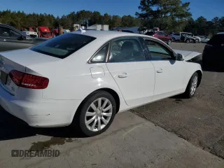 2010 Audi A4 2.0T Premium Plus with VIN WAUFFAFL8AN052381, listed as a Copart auction lot 88449195 with 0 mi miles and Salvage Title. Bid and sale history available at carsss.com. Image 3.