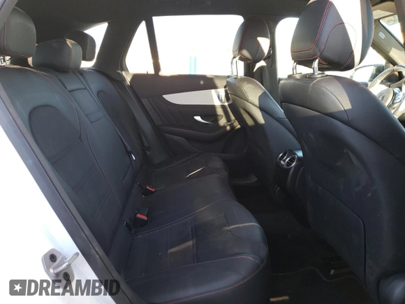 2021 Mercedes-Benz GLC with VIN W1N0G6EBXMF945798, listed as a Copart auction lot 88823235 with 34,317 mi miles and Salvage Title. Bid and sale history available at carsss.com. Image 11.