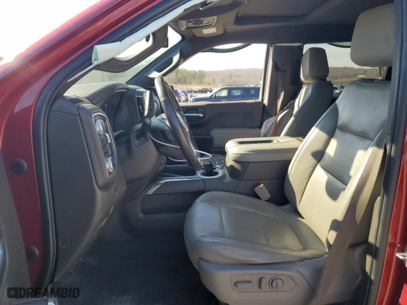 2019 GMC Sierra 1500 SLT with VIN 3GTU9DED2KG265625, listed as a Copart auction lot 45293105 with 112,137 mi miles and Salvage Title. Bid and sale history available at carsss.com. Image 7.
