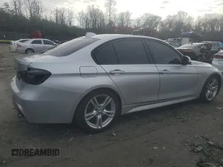 2013 BMW 3 Series 335i with VIN WBA3A9C54DF477049, listed as a Copart auction lot 84662634 with 118,389 mi miles and Salvage Title. Bid and sale history available at carsss.com. Image 3.