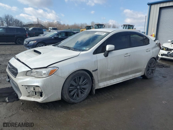 2020 Subaru WRX with VIN JF1VA1A64L9804710, listed as a Copart auction lot 46483405 with 64,824 mi miles and Salvage Title. Bid and sale history available at carsss.com. Image 1.