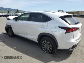 2019 Lexus NX 300h with VIN JTJBJRBZ2K2110008, listed as a Copart auction lot 50212735 with 75,509 mi miles and Salvage title. Bid and sale history available at DreamBid. Image 2.