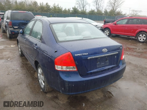 2009 Kia Spectra LX z VIN KNAFE221X95619246, wystawiony jako IAAI lot #41739339 z przebiegiem Nie podano mil oraz . Historia ofert i sprzedaży dostępna na DreamBid. Obrazek 3.