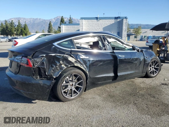 2018 Tesla Model 3 Long Range Battery with VIN 5YJ3E1EA2JF172233, listed as a Copart auction lot 50363685 with Not Provided miles and Salvage Title. Bid and sale history available at DreamBid. Image 3.