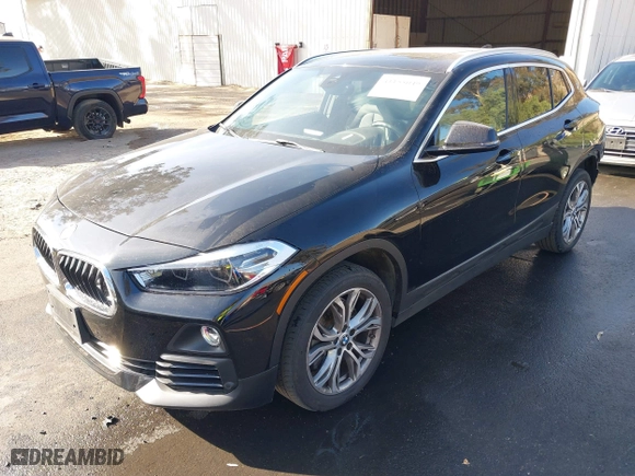 2019 BMW X2 xDrive28i with VIN WBXYJ5C52K5N24828, listed as a IAAI auction lot 41155049 with 59,597 mi miles. Bid and sale history available at carsss.com. Image 19.