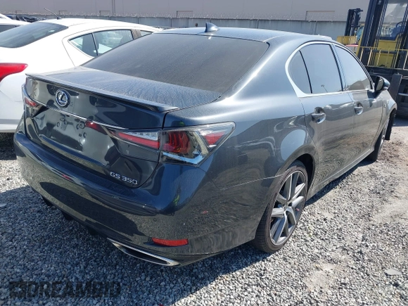 2020 Lexus GS with VIN JTHEZ1BL0LA020478, listed as a IAAI auction lot 41523349 with 55,319 mi miles. Bid and sale history available at carsss.com. Image 4.